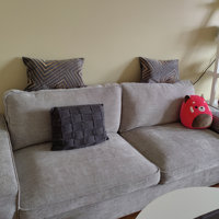 Latitude Run® Ferihan 88.67 Chenille Square Arm Sofa with