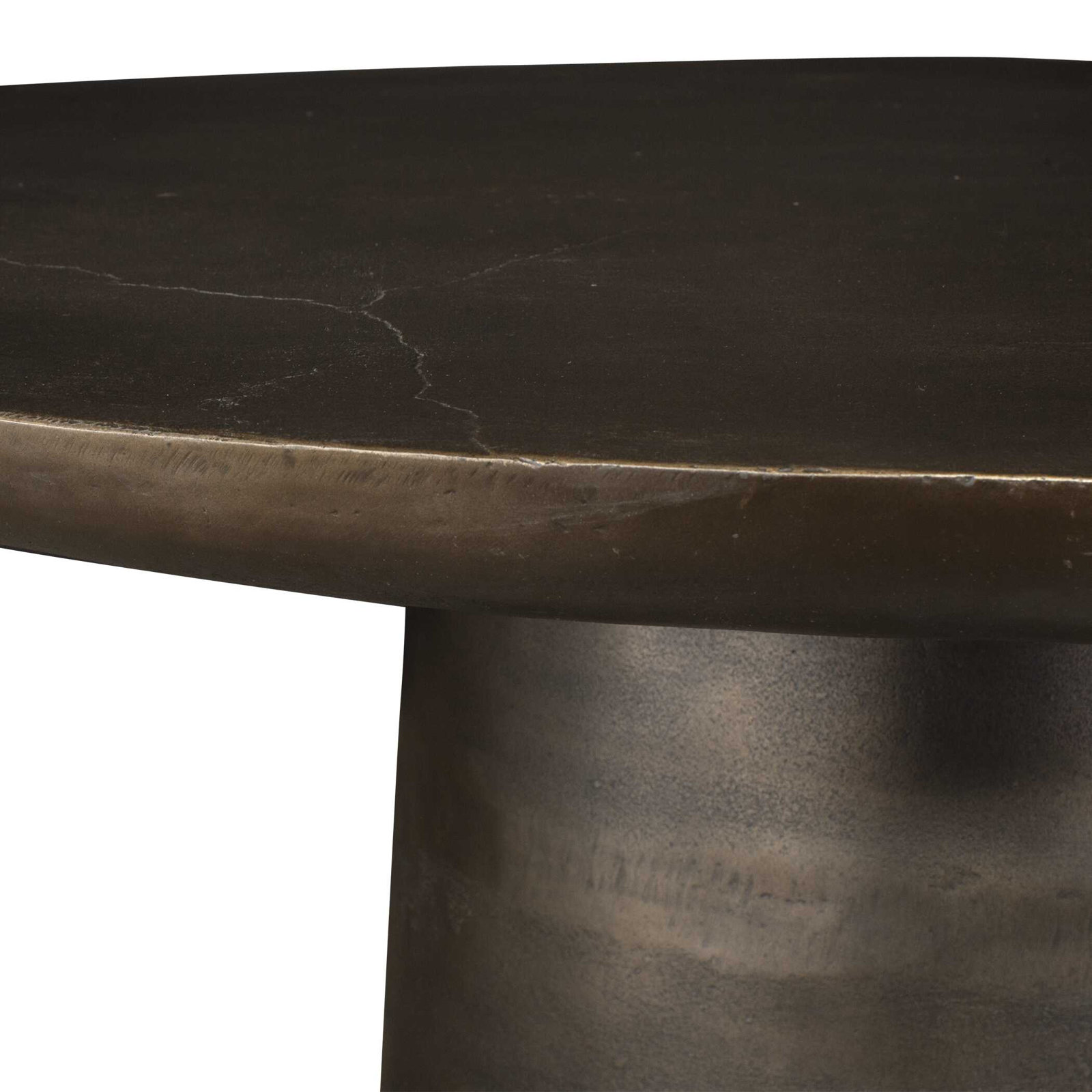 60" Patio Dining Table, Brown