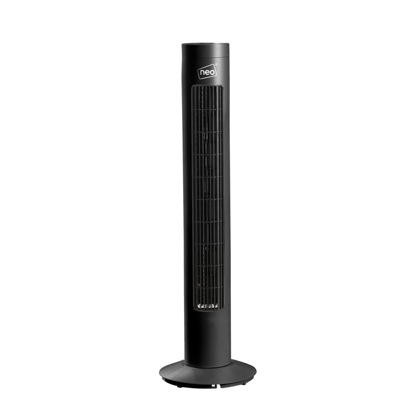 NeoDirect 73.5cm Oscillating Tower Fan, Black