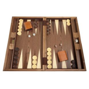 Orion Woodcraft 2 Player Wood Backgammon