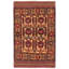 Rhim One-of-a-Kind 3'11" X 6'7" New Age Wool Area Rug in Red