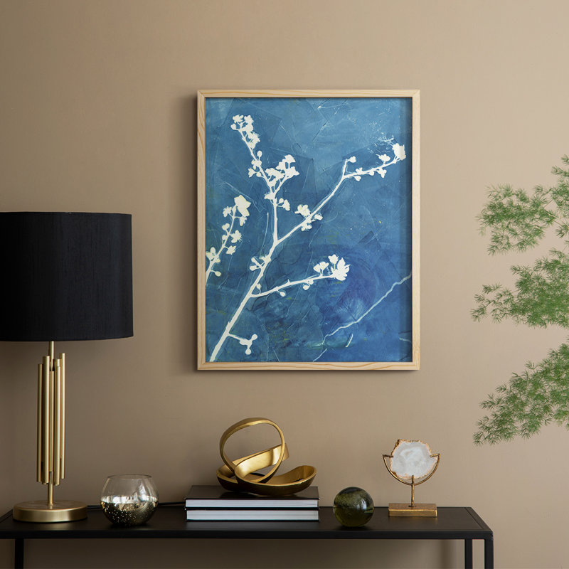 Believe Framed Print - Solid Wood, Natural, 11" H x 9" W