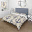 Blue Beige Nautical Anchor - Ensemble de housse de couette nautique-109145569