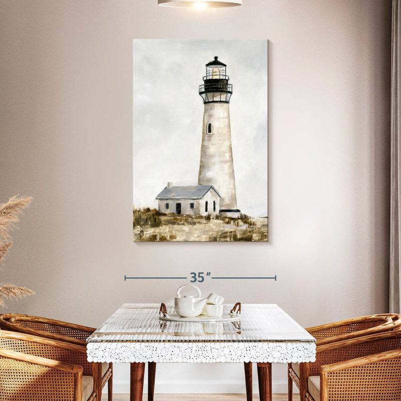 Aletra Rustic Lighthouse II, 48" H x 32" W