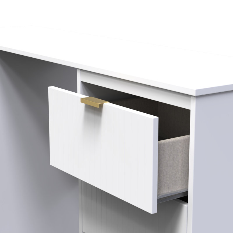 Berklie Dressing Table, White Matt
