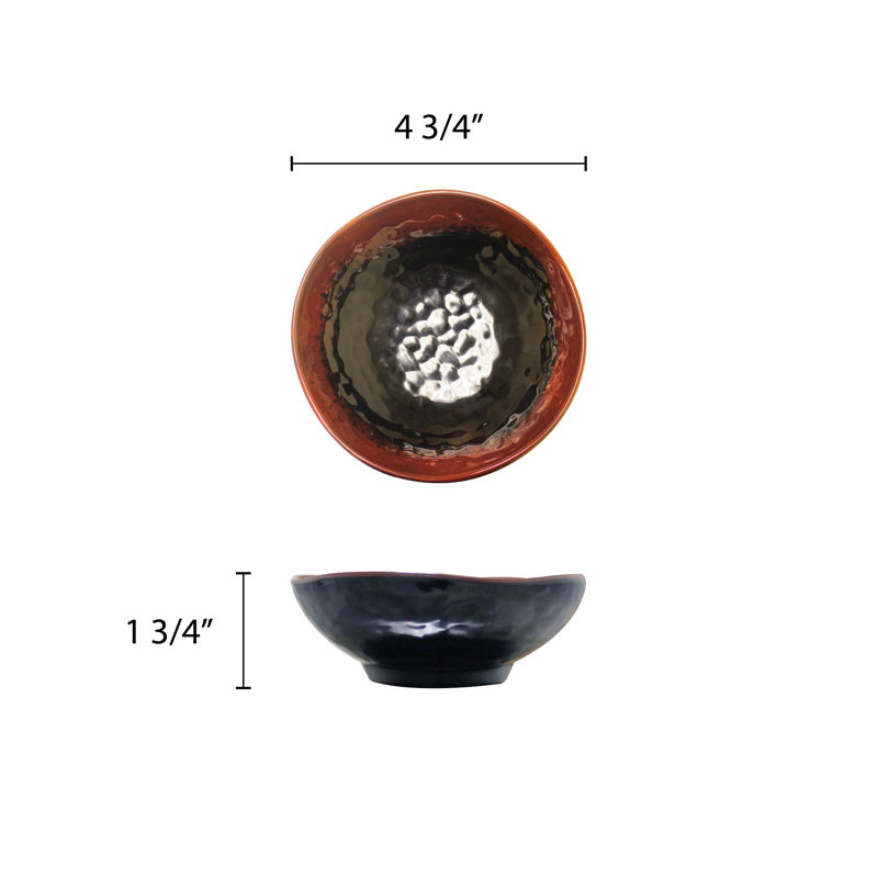 Bol à riz en mélamine 7 onces tenmoku