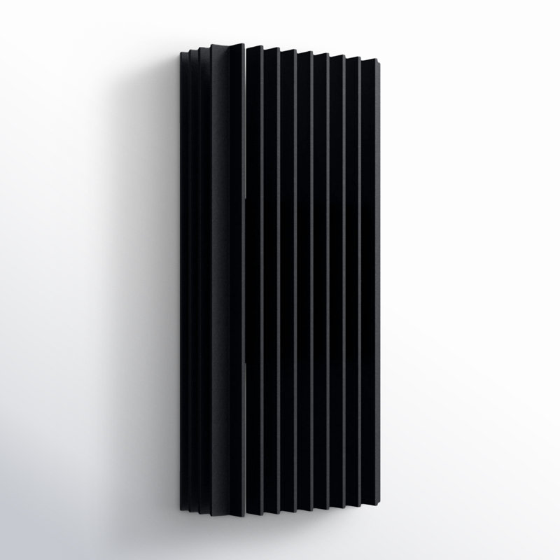 Canela Aluminum LED Wall Light, 14" H x 6.25" W x 2.5" D