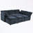 Taquila U-Shaped Sleeper Sectional Modular Sofa Bed-209957985