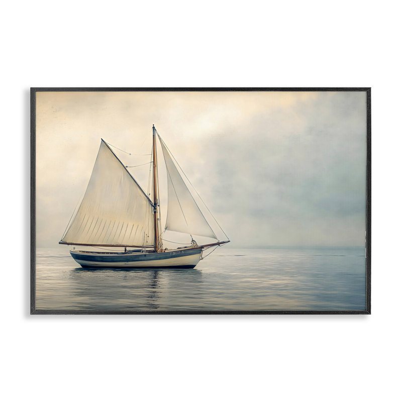 «Calm Waters», giclée encadrée par LSR Design Studio, H 12 po x l 18 po, Giclée encadrée noir minuit