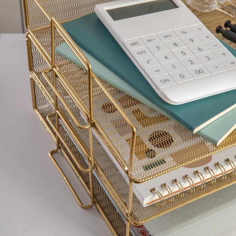 Plateau de bureau et classeur Thomas Mesh