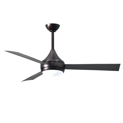 Donaire LED Outdoor Downrod Ceiling Fan