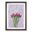 A Bunch of Pink Tulips - Picture Frame Painting Print-56739073-56739070