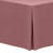 Ultimate Textile 5 Ft. Fitted Polyester Tablecloth - Fits 30 X 60-Inch Banquet And Folding Rectangular Tables - 42"H, Ruby Red-66668365-66668364-66668379