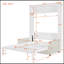 Lit escamotable double pleine grandeur avec coussin-561508858
