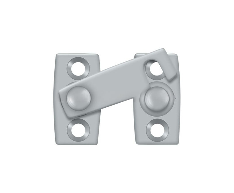 Loquet de barre / porte Deltana SB3058U26D 5/8 po; finition chrome satiné, Chrome brossé