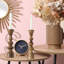 11.75'' H Wood Tabletop Candlestick
