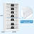 DVD Blu-Ray Game CD Storage Cabinet, Organizes Media For Home Organization