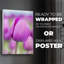 Tige de magenta - impression sur toile seulement - non encadrée-743777133