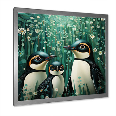 " Snowy Penguin Family Wonders II "