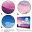 Dunes célestes roses et bleues «Desert Expedition III» - art mural désert-91165771-91165791