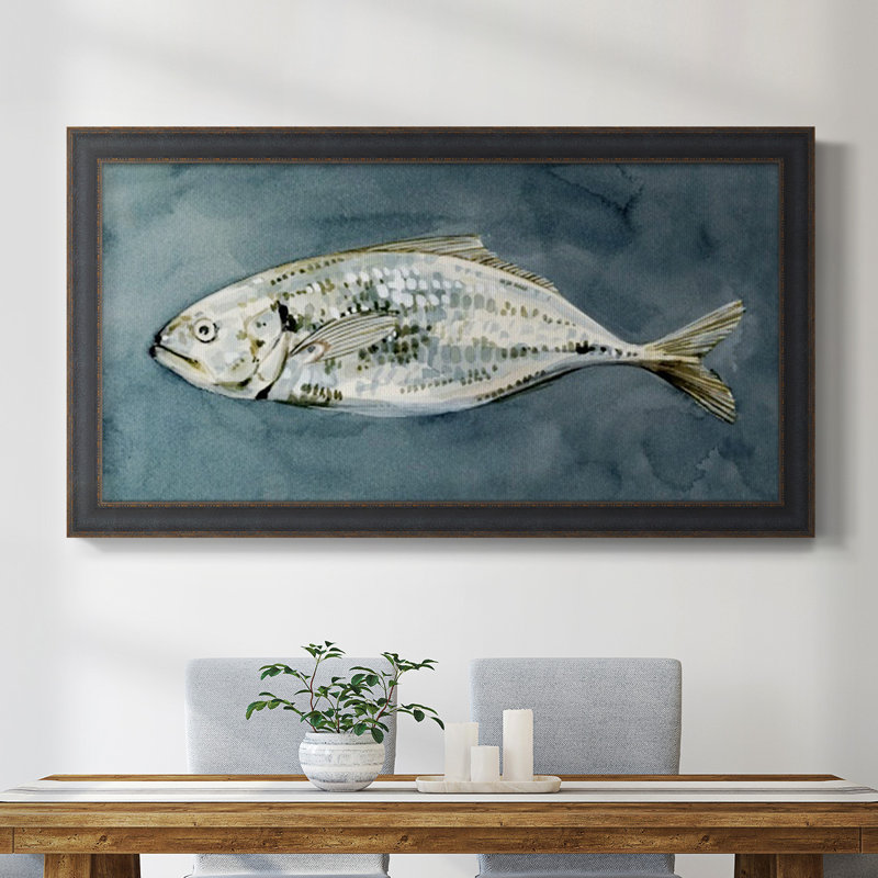 Marceline Marceline Deep Sea Swimmer I - Reproduction de photo sur toile, H 25 po x l 45 po x P 2,5 po