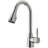 Graham 16" H 1-handle Pull-Down 2-Function Sprayer Kitchen Faucet-100097120