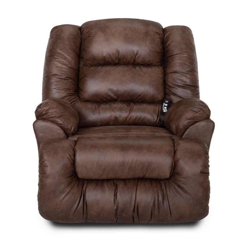 Fauteuil relevable 4468, Mélange de polyester brun