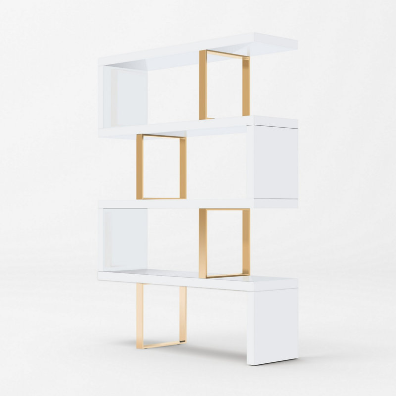 Bibliothèque géométrique H 67 "x l 51"