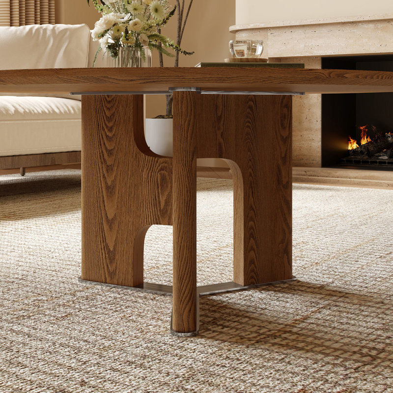 Round Rustic Coffee Table