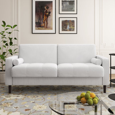Carmelinda 157Cm Square Arms Sofa