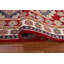 Tapis géométrique Kazak rouge noué à la main