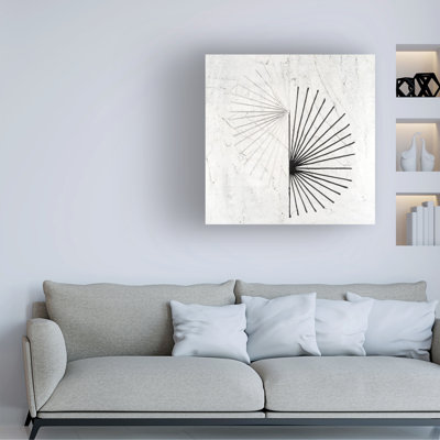 «Offset Sunburst I» sur toile par Michael Willett