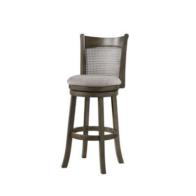 Artia Lilly Back Swivel Stool