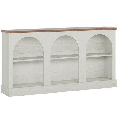 Chiswick 63" Long Wooden Farmhouse Entryway Console