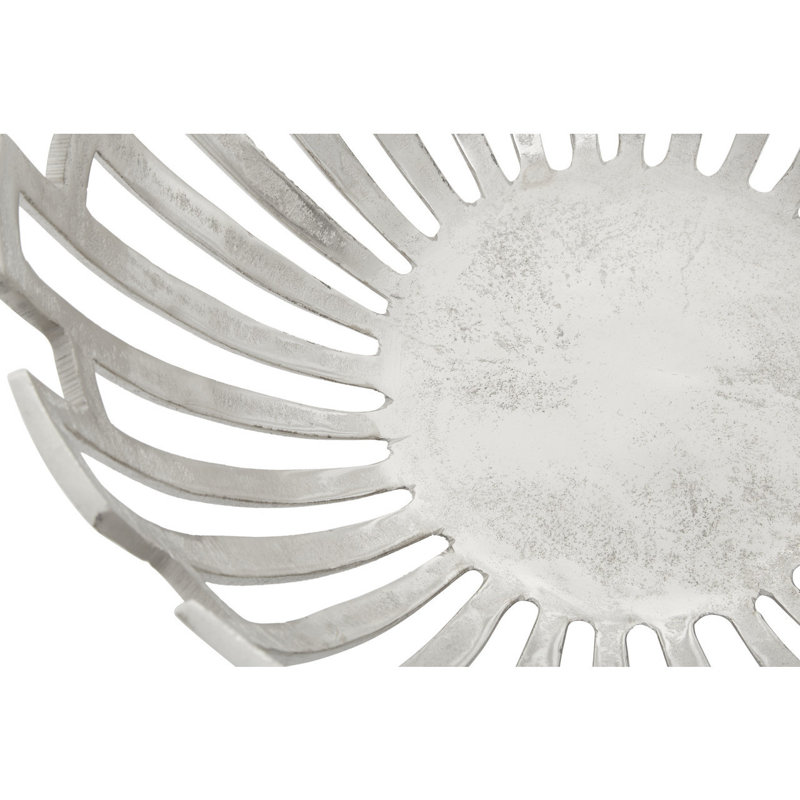 Laskey Aluminum Decorative Bowl, 24cm H x 43cm W x 43cm D