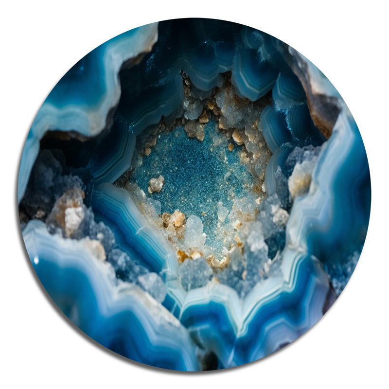 Reggie - Landscapes Round Metal Art, 16" H x 16" W