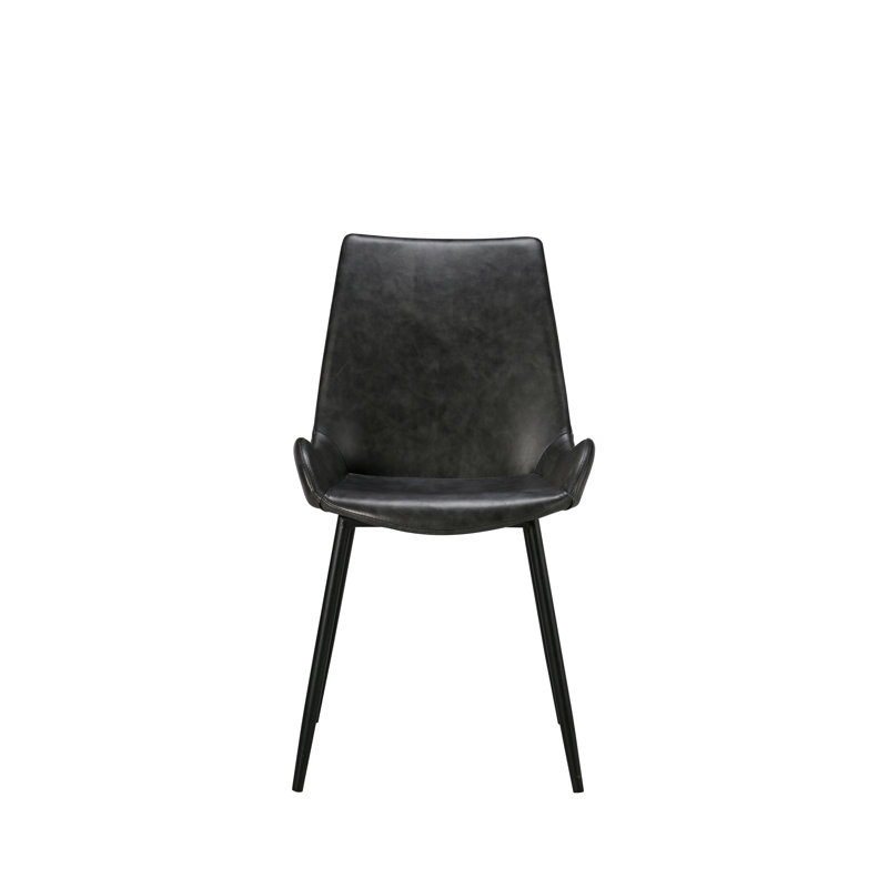 Chaise d'appoint rembourrée Dunstable, Gris