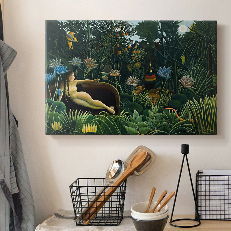 Alcott Hill The Dream (Le Rêve)-Henri Rousseau-Gallery Wrapped Canvas ...