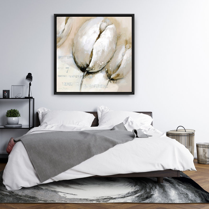 " Tulips With Typography "