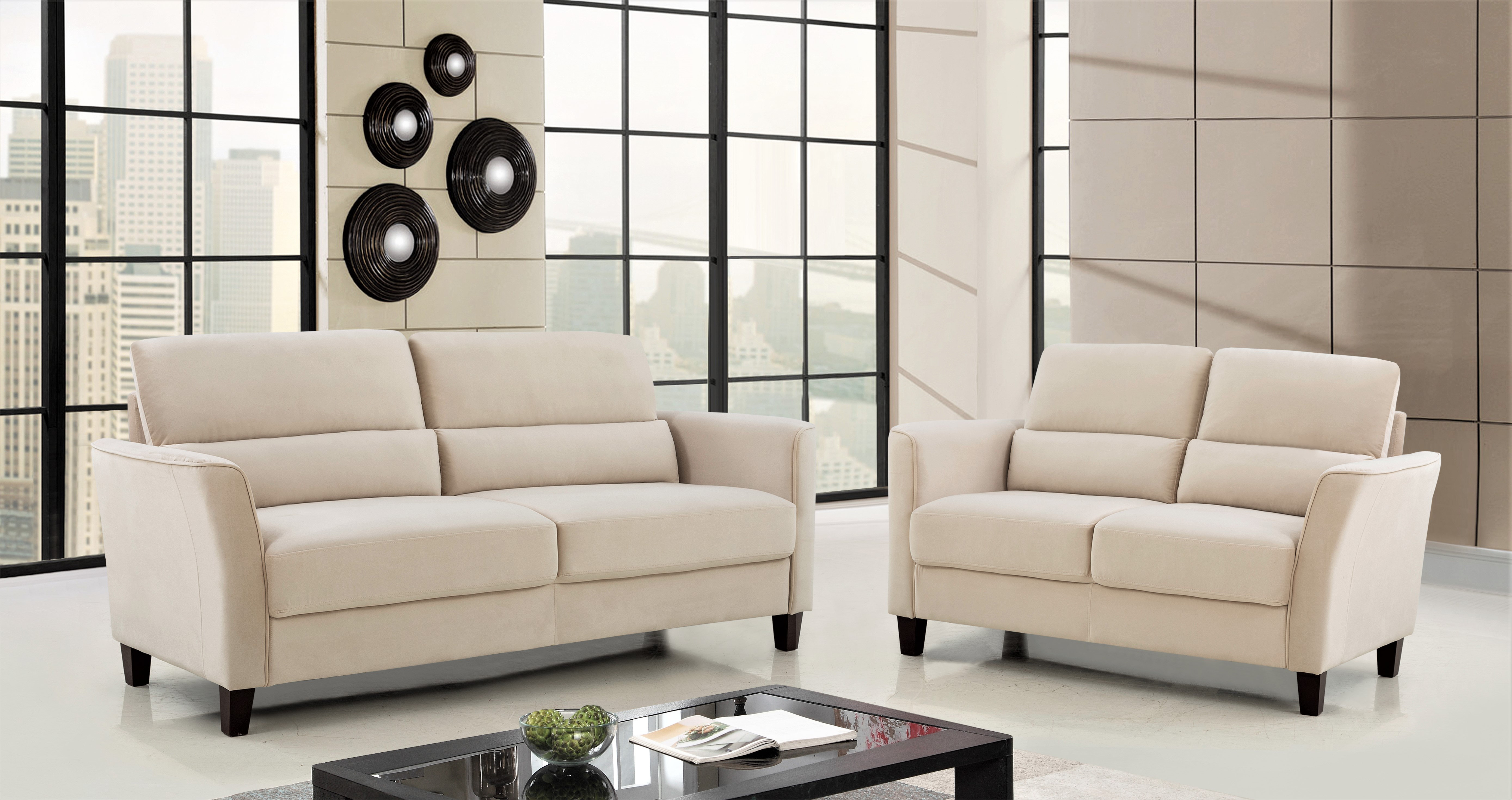 Red Barrel Studio Mcilwain 2 Piece Living Room Set & Reviews - Wayfair ...