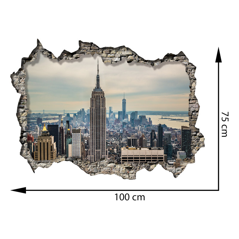 Scenic & Cityscapes Non-Wall Damaging Wall Decal