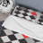 Black and White Patchwork - Abstract Duvet Cover Set - Microfiber Polyester-268695511
