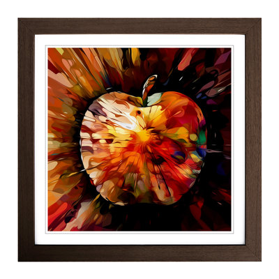 Apple Abstract - Framed Print