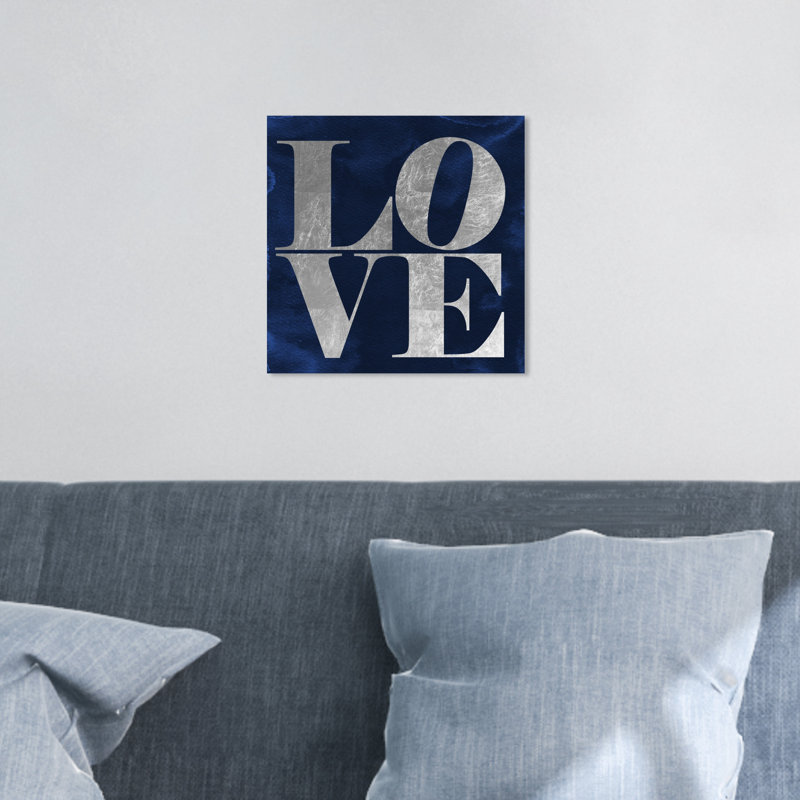 " Solid Gold Navy Silver "