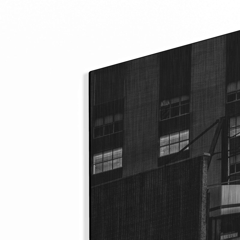 «Diner», impression sans cadre sur métal, H 36 po x l 24 po x P 0,13 po