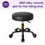 Tabouret roulant à hauteur réglable avec roulettes-132741264-132741294