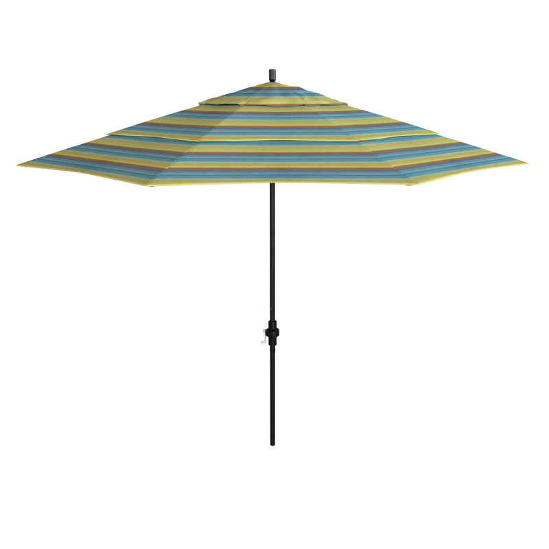 Parasol de marché 132 po Sunbrella, Sunbrella® Astoria Lagoon®