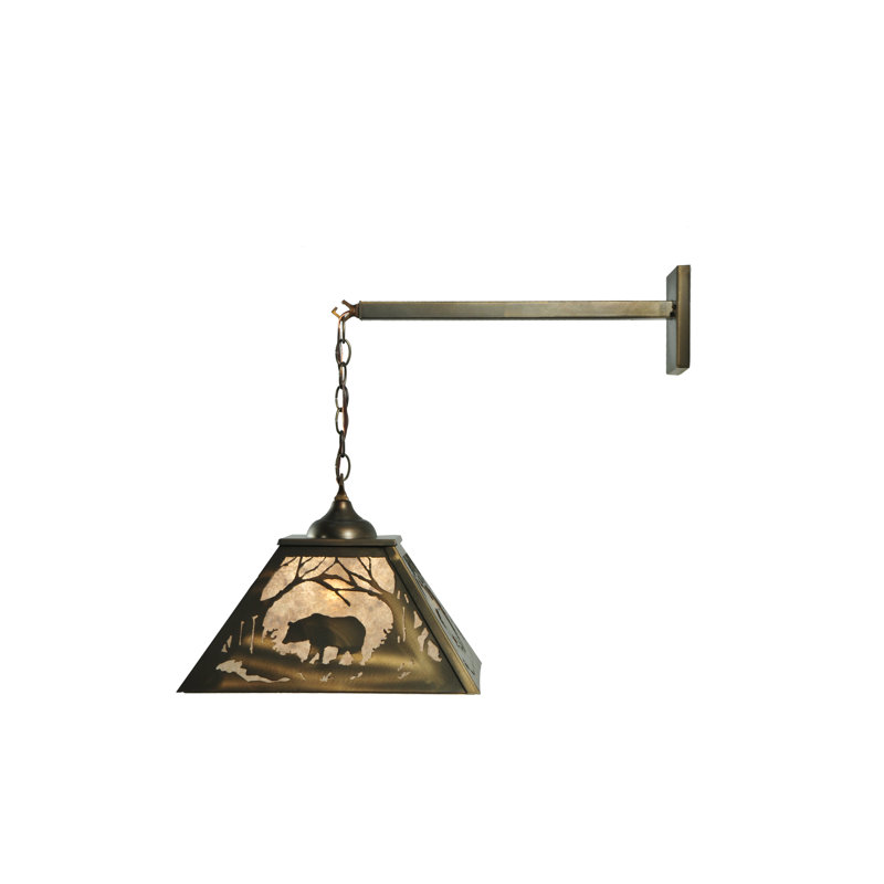 Rustic Lodge 1 - Light Armed Sconce