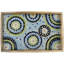 Mosaic Glass Mango Wood Serving Tray