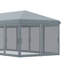 Auvent avec filet 10 pi x 20 pi Outsunny-289413867